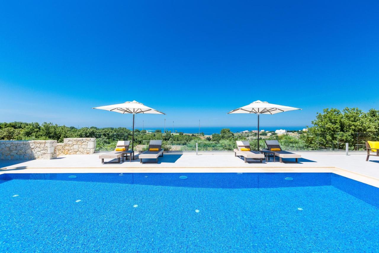 Luxury Cretan Villas With Private Pools Gállos Extérieur photo