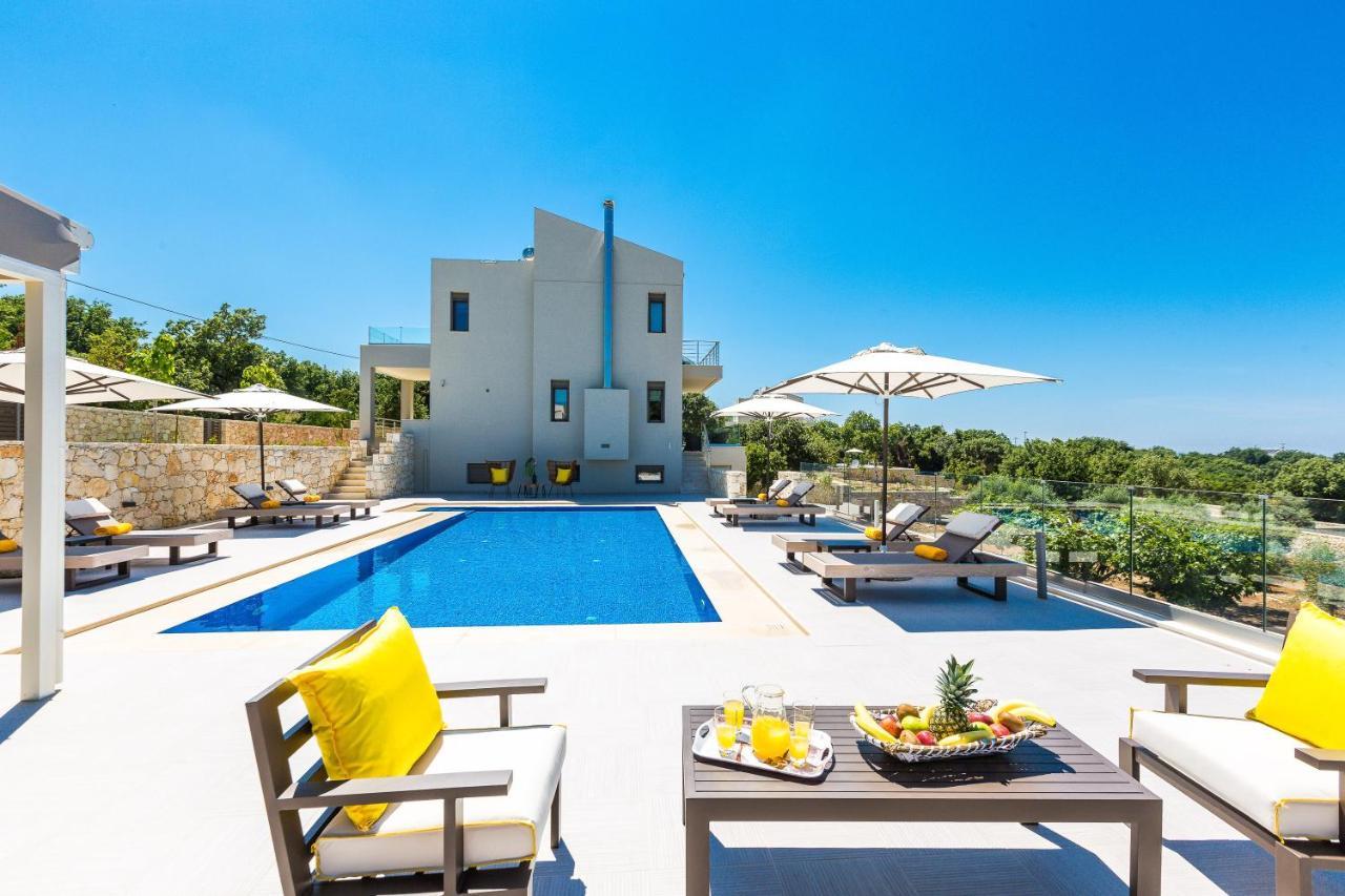 Luxury Cretan Villas With Private Pools Gállos Extérieur photo