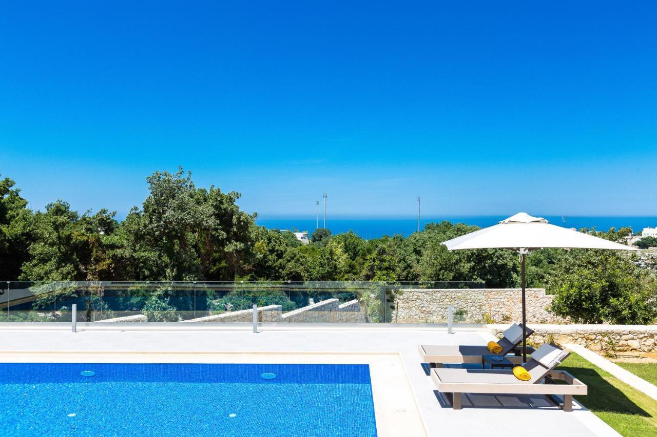 Luxury Cretan Villas With Private Pools Gállos Extérieur photo